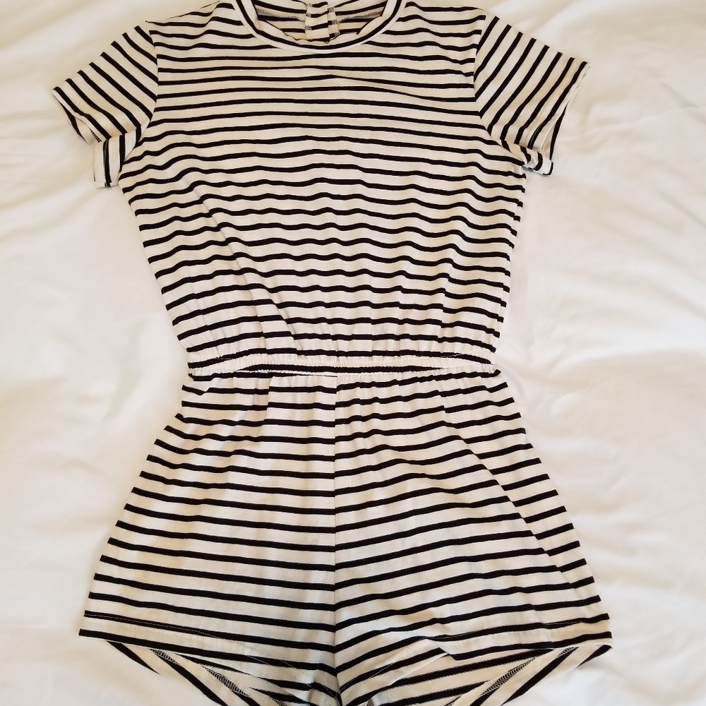💸SOLD💸AmericanApparel Romper&Thigh High Stocking